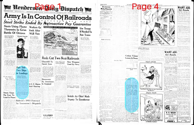 Page thumbnail for Henderson Daily Dispatch
