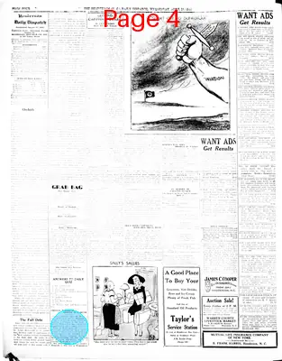 Page thumbnail for Henderson Daily Dispatch