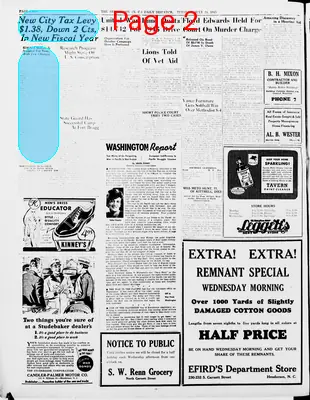 Page thumbnail for Henderson Daily Dispatch