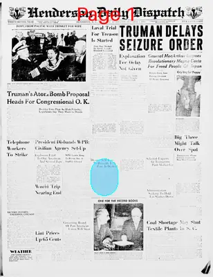 Page thumbnail for Henderson Daily Dispatch