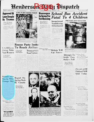 Page thumbnail for Henderson Daily Dispatch