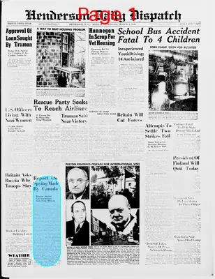 Page thumbnail for Henderson Daily Dispatch