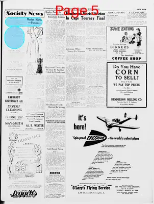 Page thumbnail for Henderson Daily Dispatch