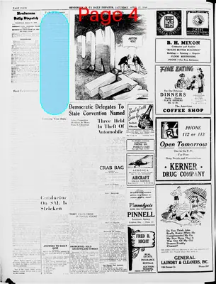 Page thumbnail for Henderson Daily Dispatch