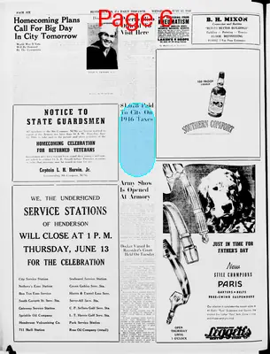 Page thumbnail for Henderson Daily Dispatch