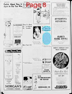 Page thumbnail for Henderson Daily Dispatch