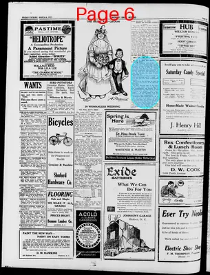 Page thumbnail for Hickory Daily Record