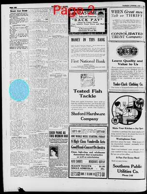 Page thumbnail for Hickory Daily Record