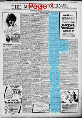 Page thumbnail for The Monroe Journal