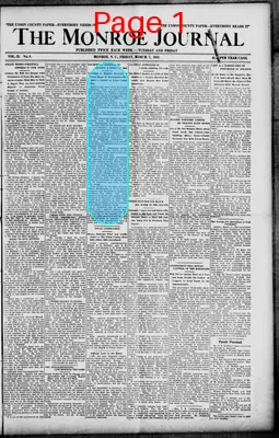 Page thumbnail for The Monroe Journal