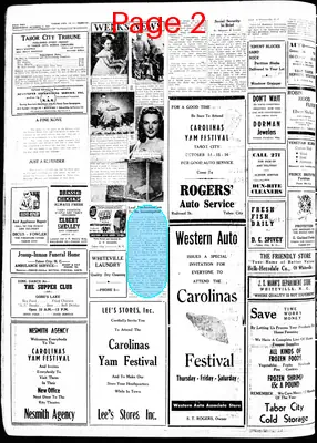Page thumbnail for Tabor City Tribune