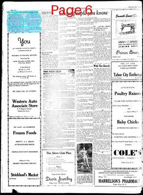 Page thumbnail for Tabor City Tribune