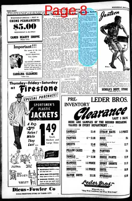 Page thumbnail for Tabor City Tribune