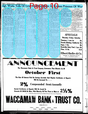 Page thumbnail for Tabor City Tribune