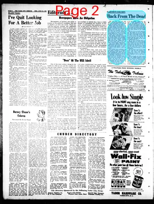 Page thumbnail for Tabor City Tribune