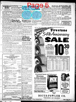 Page thumbnail for Tabor City Tribune