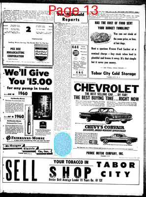 Page thumbnail for Tabor City Tribune