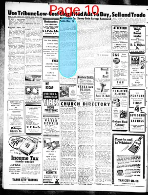Page thumbnail for Tabor City Tribune