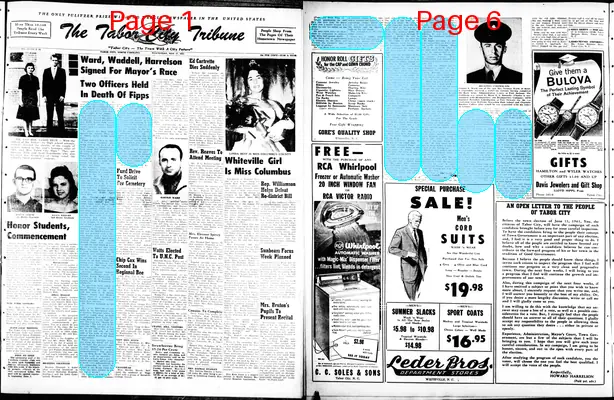 Page thumbnail for Tabor City Tribune