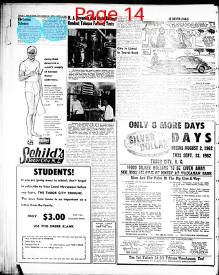 Page thumbnail for Tabor City Tribune