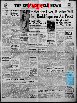 Page thumbnail for The Keesler Field News