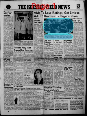 Page thumbnail for The Keesler Field News