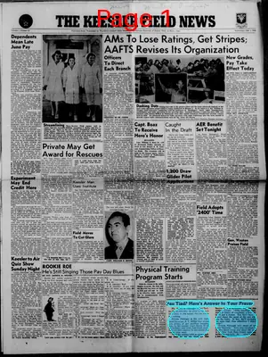 Page thumbnail for The Keesler Field News