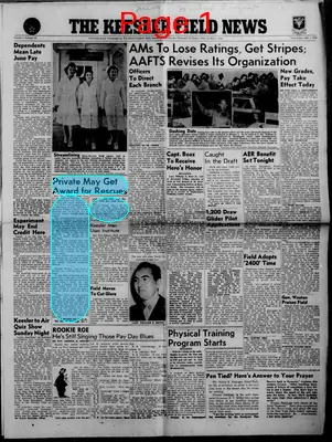 Page thumbnail for The Keesler Field News