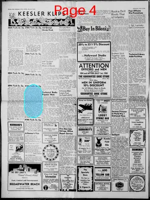 Page thumbnail for The Keesler Field News