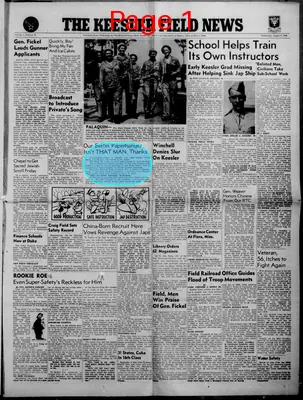 Page thumbnail for The Keesler Field News