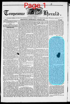 Page thumbnail for Rhode Island Temperance Herald