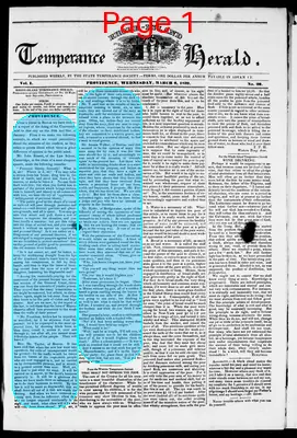 Page thumbnail for Rhode Island Temperance Herald