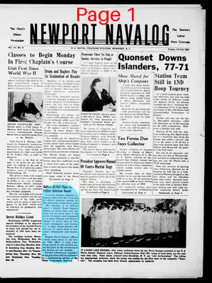 Page thumbnail for Newport Navalog