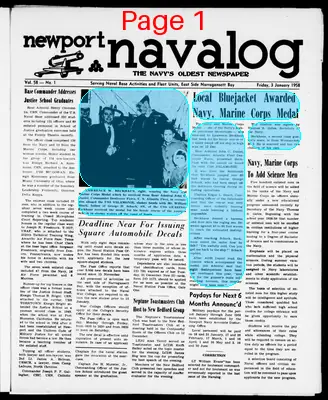 Page thumbnail for Newport Navalog