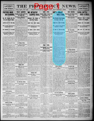 Page thumbnail for The Providence News