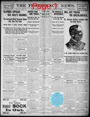 Page thumbnail for The Providence News