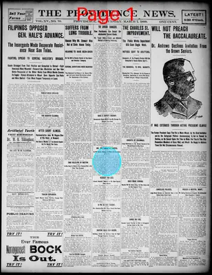 Page thumbnail for The Providence News