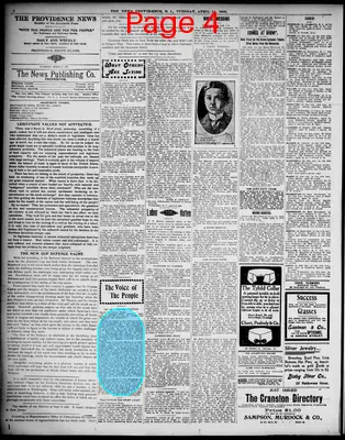 Page thumbnail for The Providence News