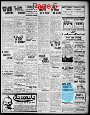 Page thumbnail for The Providence News