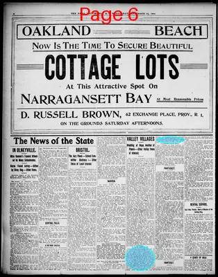 Page thumbnail for The Providence News