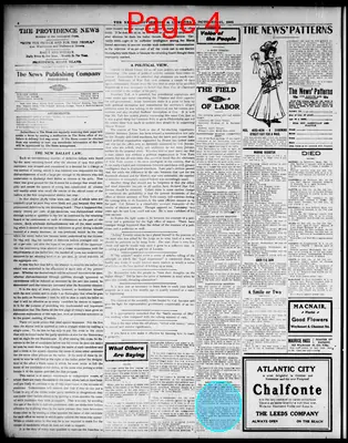 Page thumbnail for The Providence News