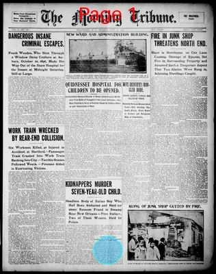 Page thumbnail for The Morning Tribune