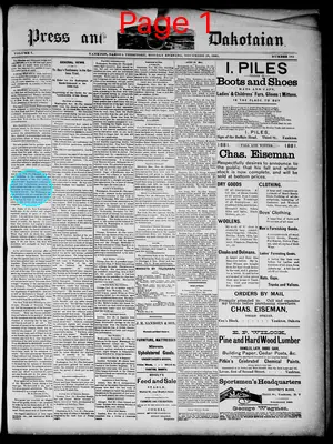 Page thumbnail for Press And Daily Dakotaian