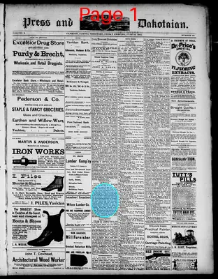 Page thumbnail for Press And Daily Dakotaian