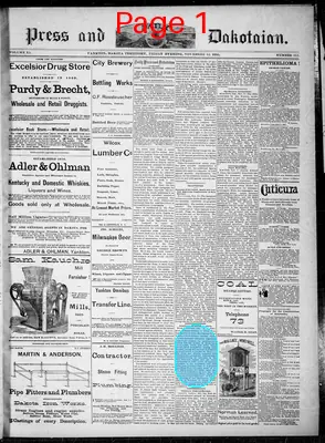 Page thumbnail for Press And Daily Dakotaian