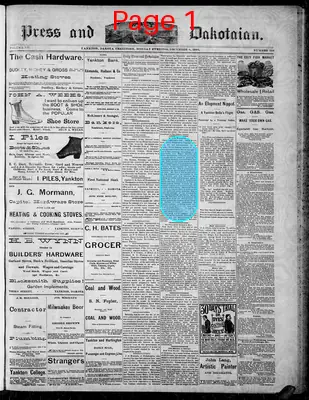 Page thumbnail for Press And Daily Dakotaian