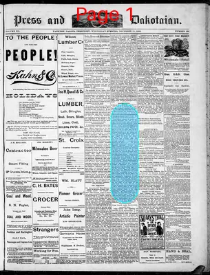 Page thumbnail for Press And Daily Dakotaian