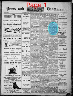 Page thumbnail for Press And Daily Dakotaian
