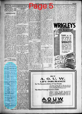 Page thumbnail for Union Labor Bulletin