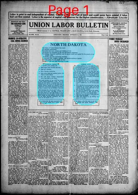 Page thumbnail for Union Labor Bulletin